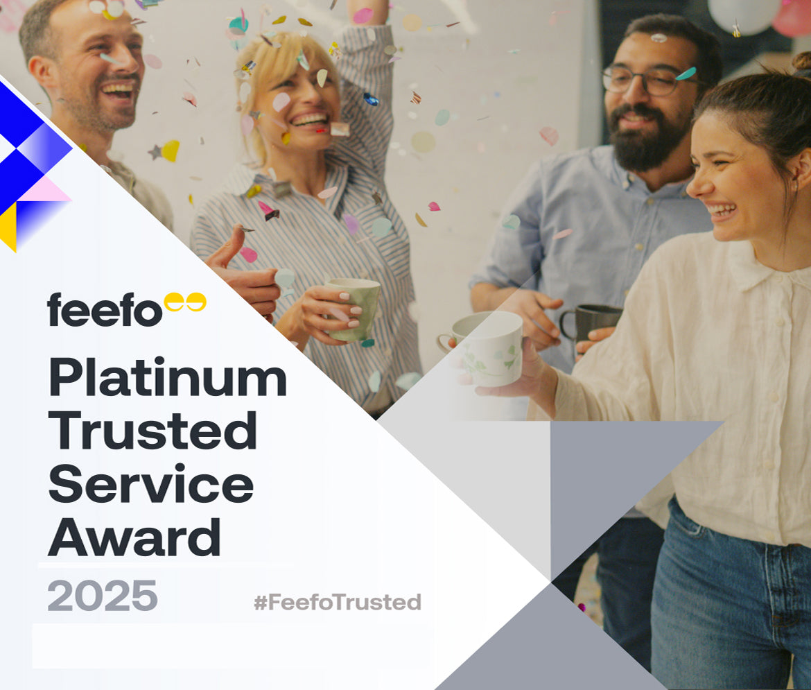 Feefo Platinum Trusted Service Award 2025