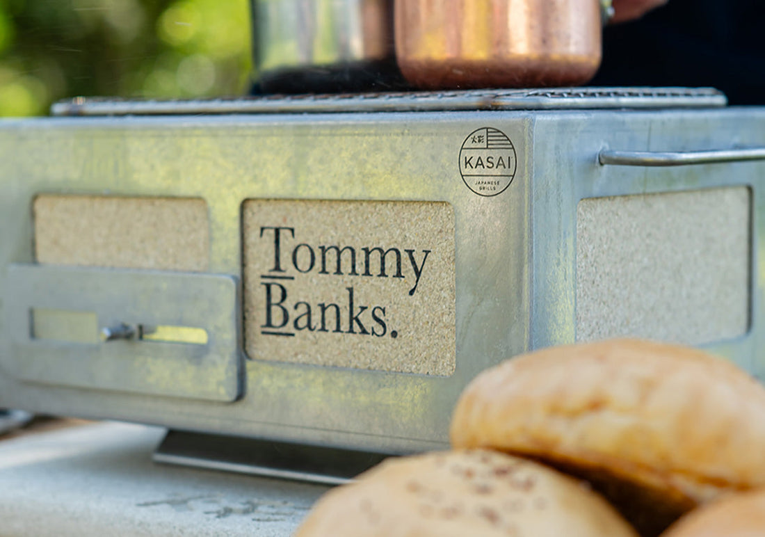 Introducing the new British-made Kasai Grill, in partnership with Tommy Banks