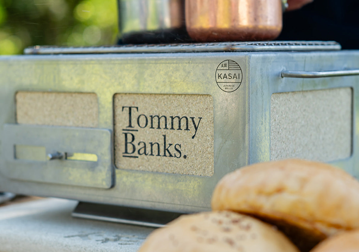 Introducing the new British-made Kasai Grill, in partnership with Tommy Banks